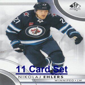 Nikolaj Ehlers Hockey Card Collection - 11 Card Set